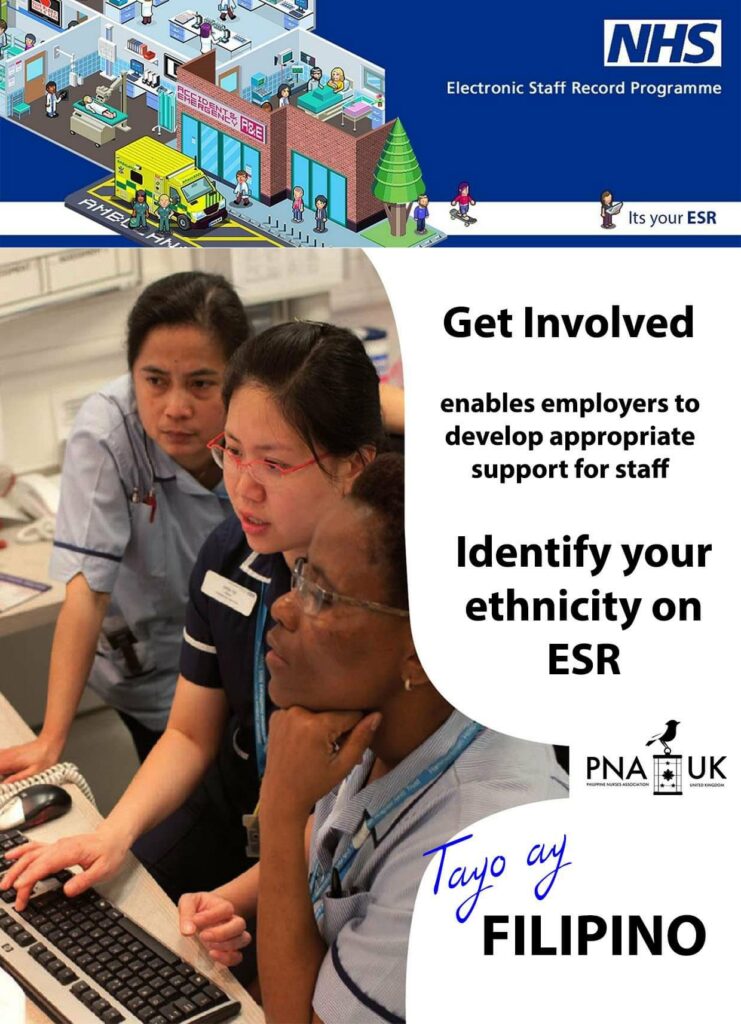 Tinig UK Filipino ethnic category in NHS