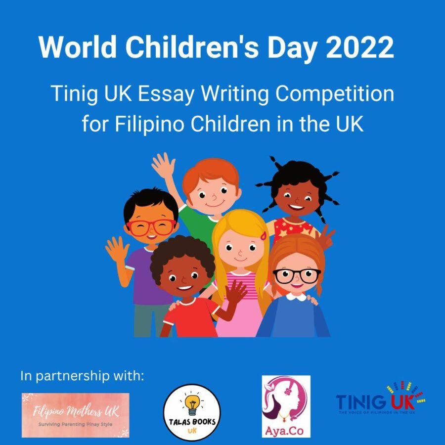 Tinig UK World Children's Day Essay 2022 Writing Competition