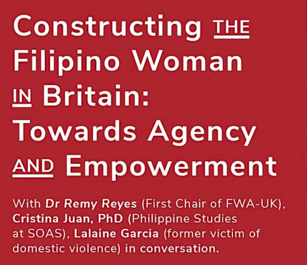FWA UK Constructing the Filipina Woman in Britain Tinig UK