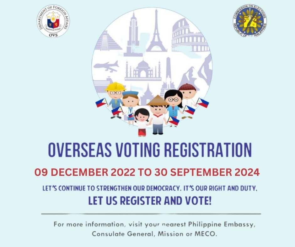 Philippine overseas voter registration in the UK Tinig UK