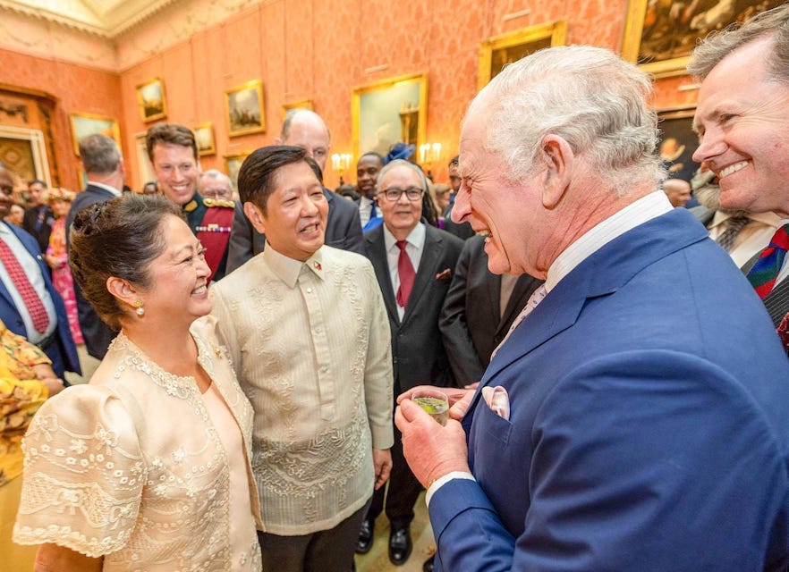 President Marcos Jr and 2 Filipino nurses attend King's coronation Tinig UK