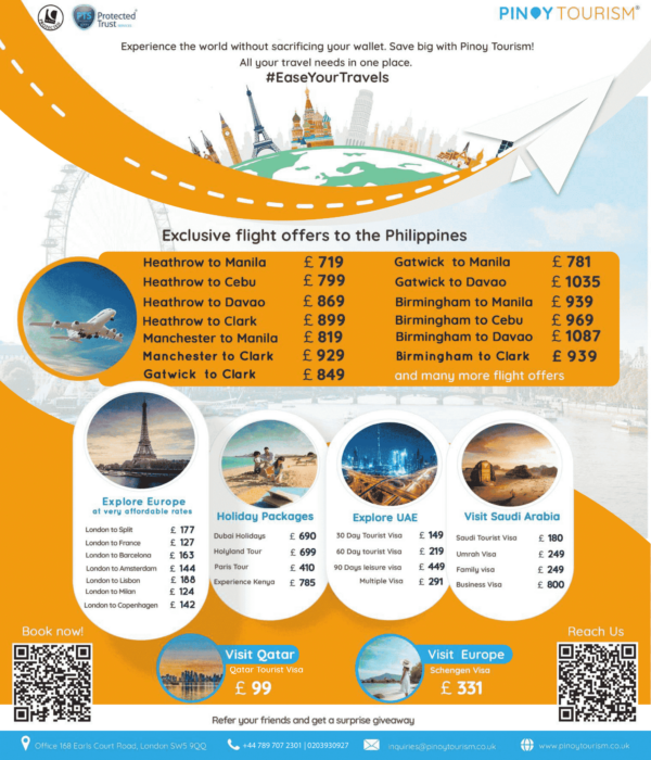 Pinoy Tourism Tinig UK business directory
