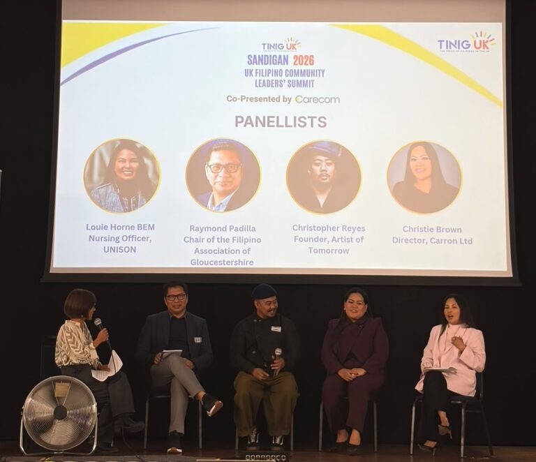 Tinig UK Sandigan 2026 panel discussion